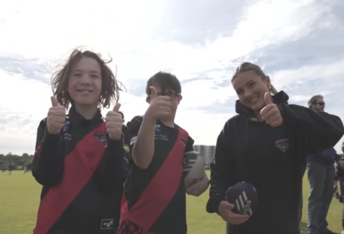 Meet the teenage volunteer changing lives on the field Image