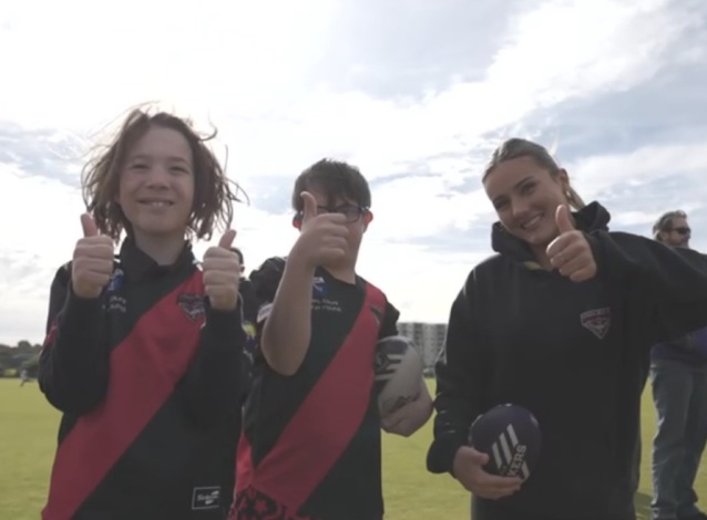 Meet the teenage volunteer changing lives on the field Image